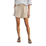Foster Short Heathered Flax