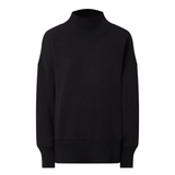 Barker High Neck Sweatshirt Black
