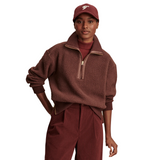 Roselle Fleece Deep Mahogony