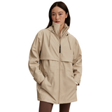 Alyssa Rain Coat Silver Lining