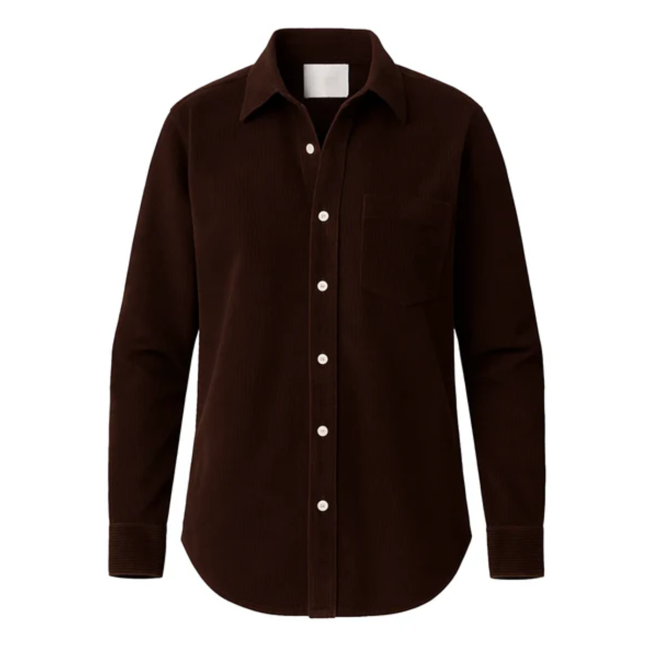 Kayla Shirt Corduroy Dark Brown