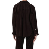 Kayla Shirt Corduroy Dark Brown