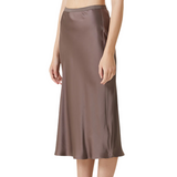 Bar Skirt Deep Brown