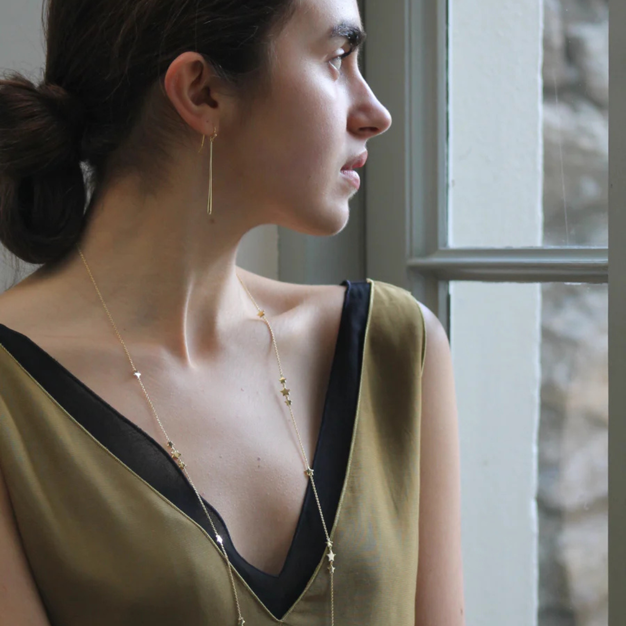 Scattered Star Necklace G