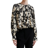 Fleuri Blouse Black