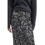 Shiny Skirt Gungrey Metal