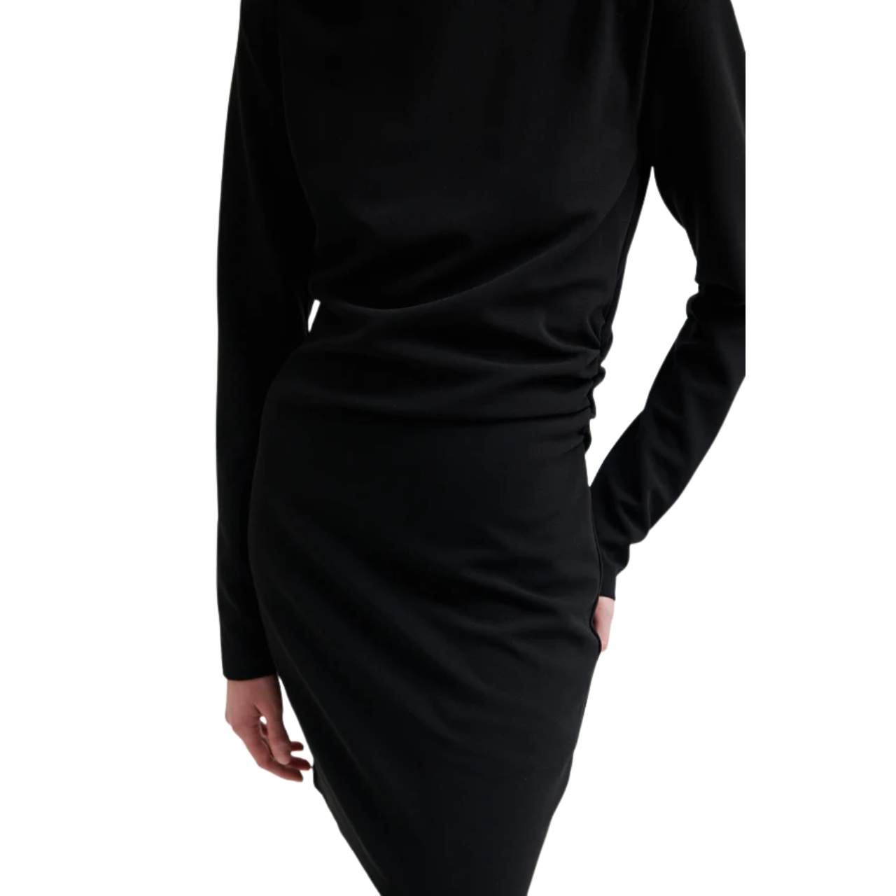 Koa Short Dress Black
