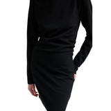 Koa Short Dress Black