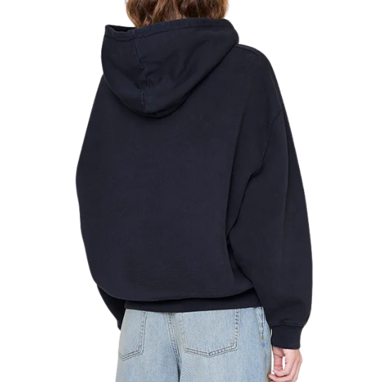 Jaci Hoodie Letterman Black