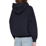 Jaci Hoodie Letterman Black