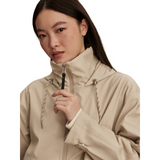 Alyssa Rain Coat Silver Lining