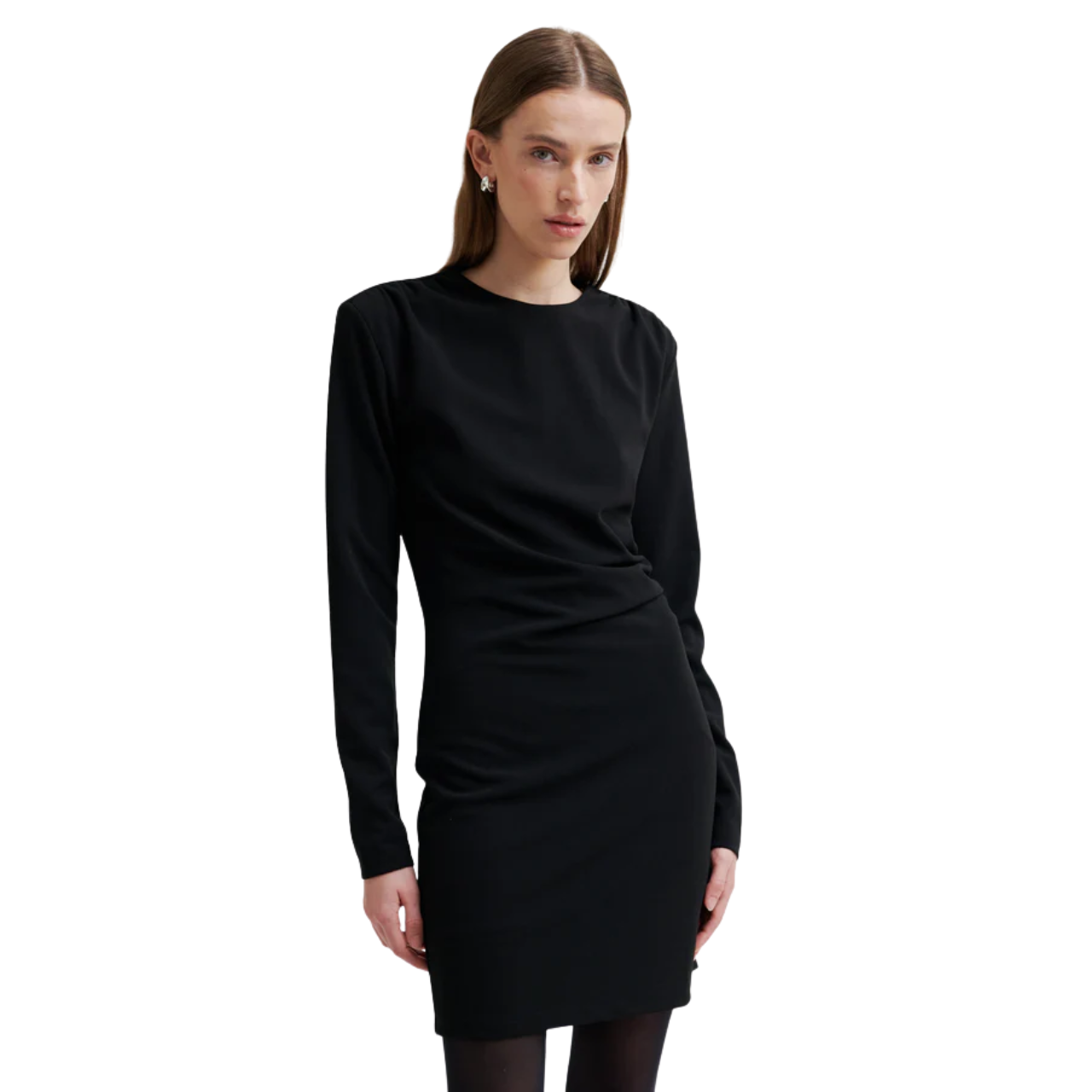 Koa Short Dress Black