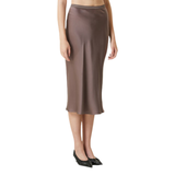 Bar Skirt Deep Brown