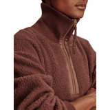 Roselle Fleece Deep Mahogony