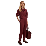 Slim Cuff Pant 25 Maroon