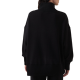 Barker High Neck Sweatshirt Black