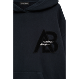 Jaci Hoodie Letterman Black