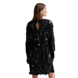 Glimmer Simple Dress Black