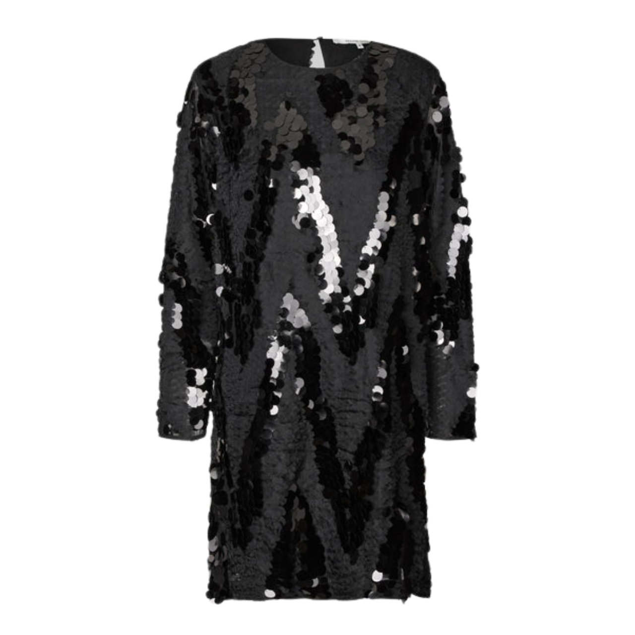 Glimmer Simple Dress Black