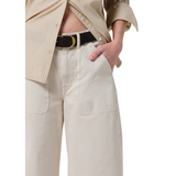 Ayla Cargo Crop Pale Stone
