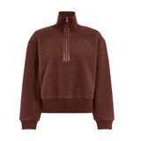 Roselle Fleece Deep Mahogony