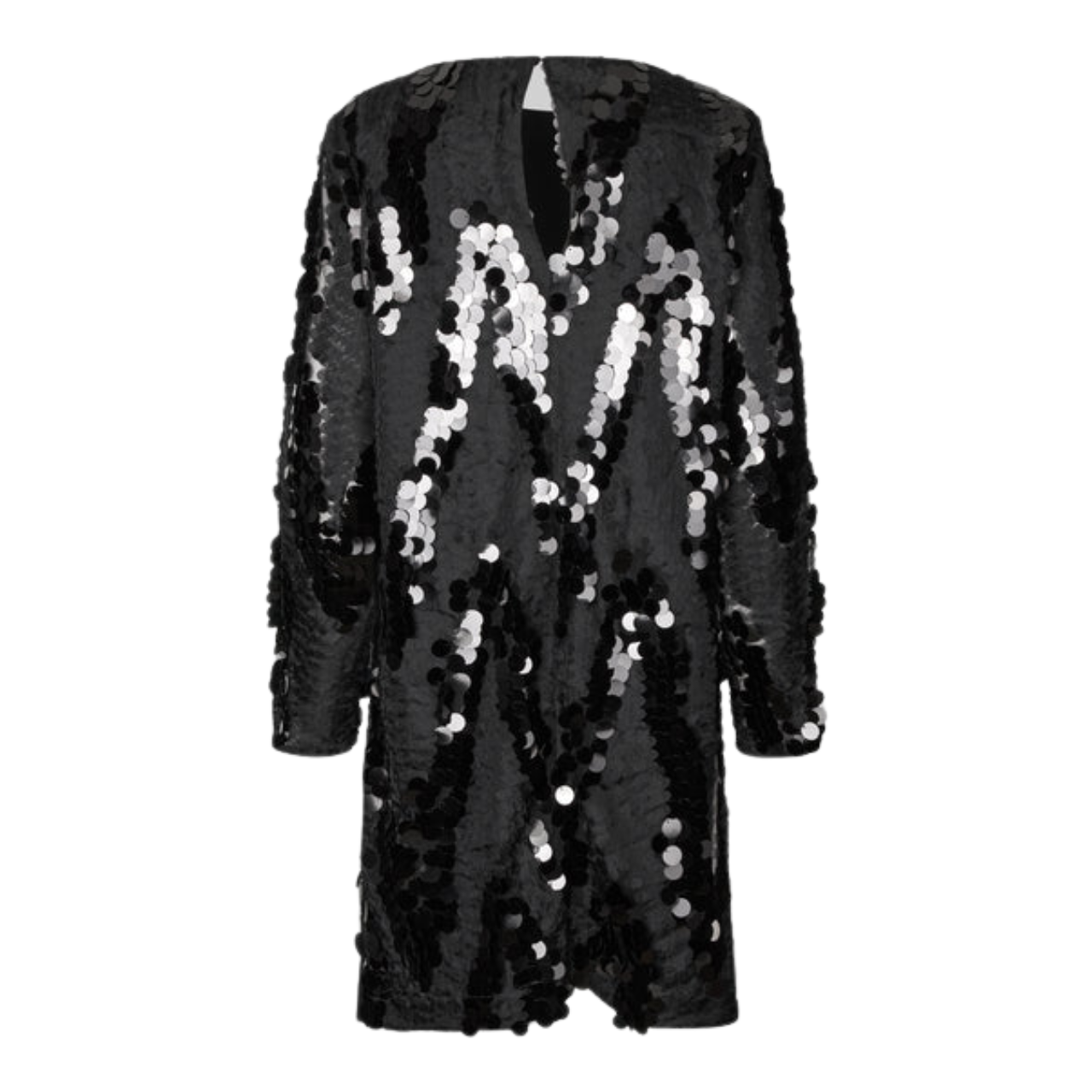 Glimmer Simple Dress Black
