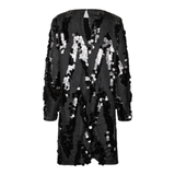 Glimmer Simple Dress Black