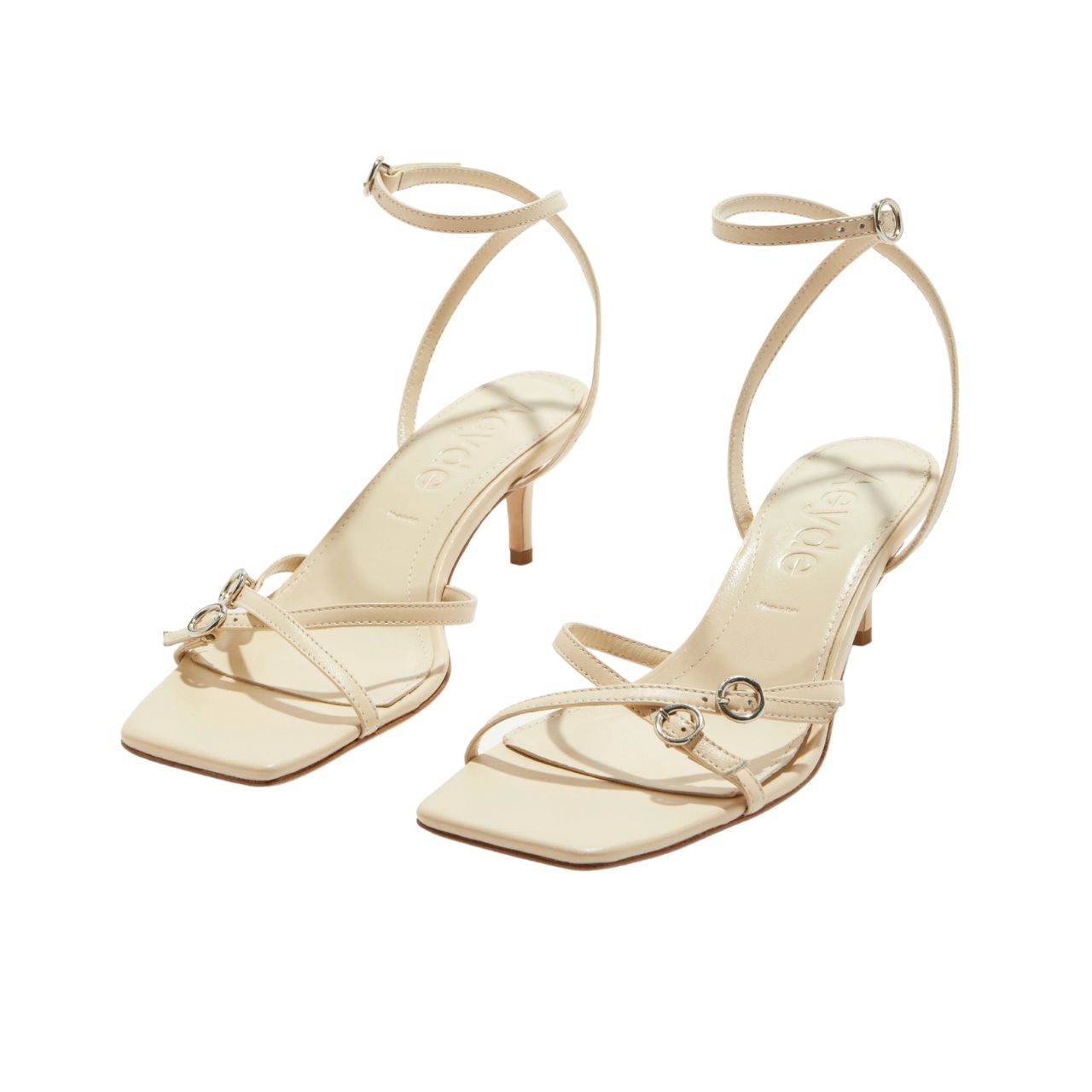 Libby Leather Sandals Creamy
