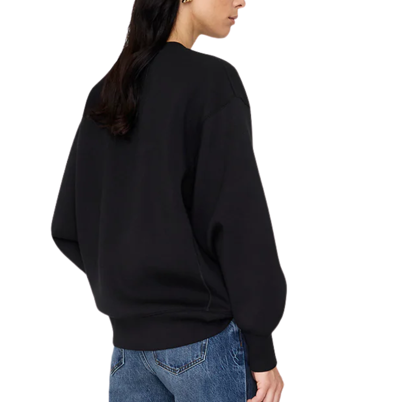 Alto Framed Monogram Sweatshirt Black