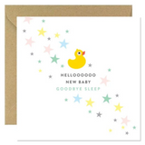 BBunny New Baby Goodbye Sleep Card