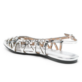 Bizarre Sling Back Silver