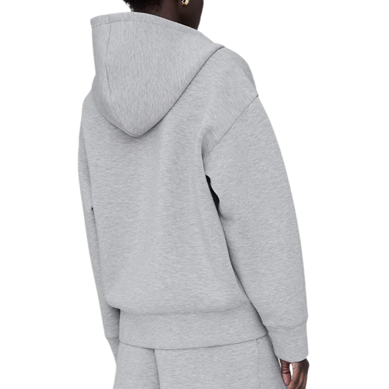 Bond Zip Up Hoodie Heather Grey