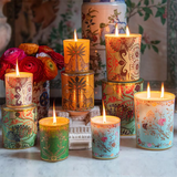 Decorated Candle Fico D'India Medium