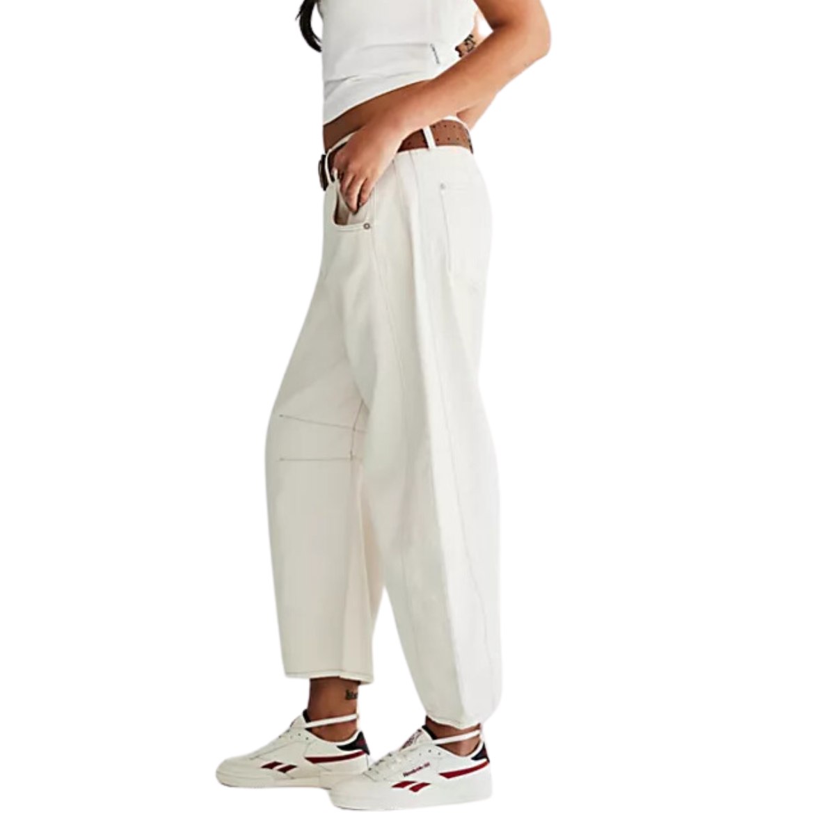 Good Luck Mid-rise Barrel Milk