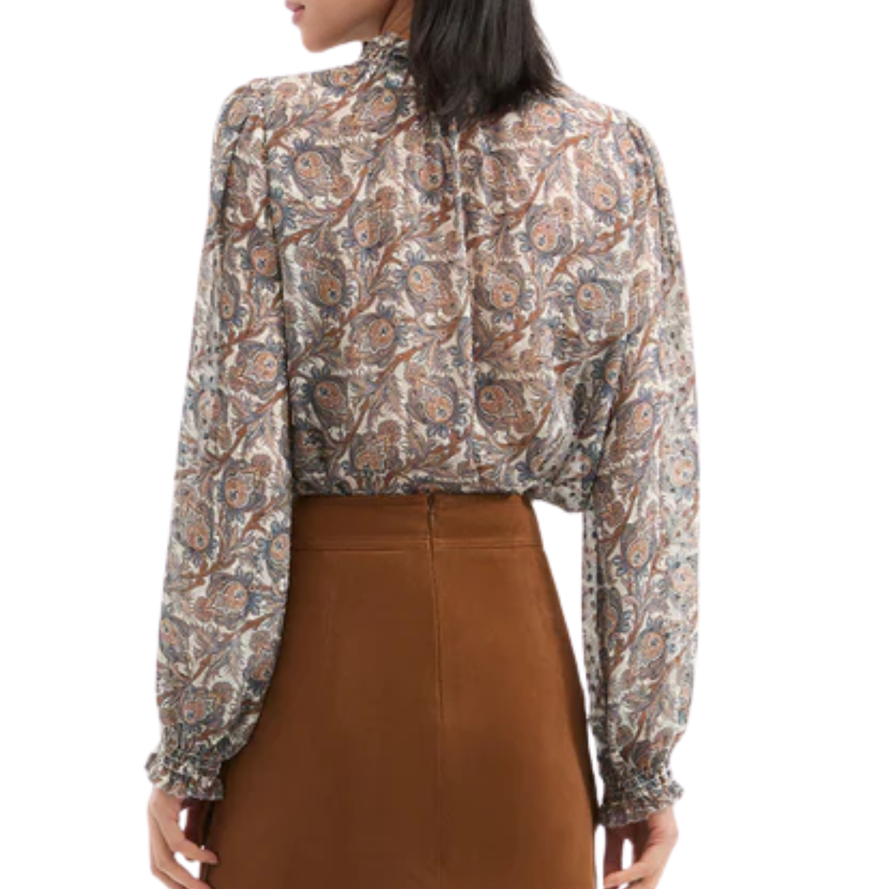 Hickory Blouse Dove Multi