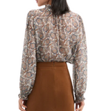 Hickory Blouse Dove Multi