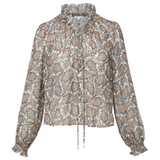 Hickory Blouse Dove Multi