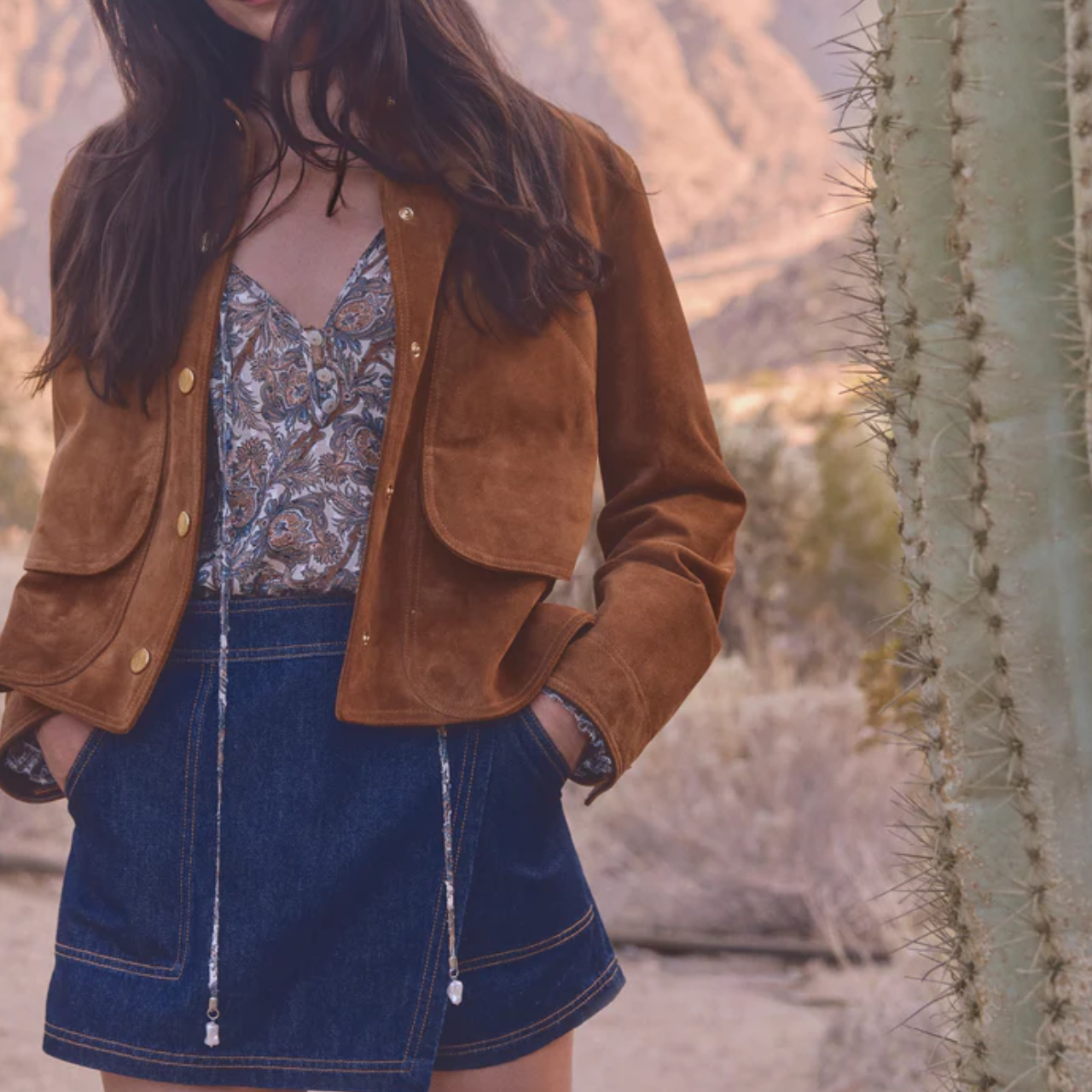 Hickory Blouse Dove Multi