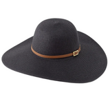 Jemima Hat Black Tan