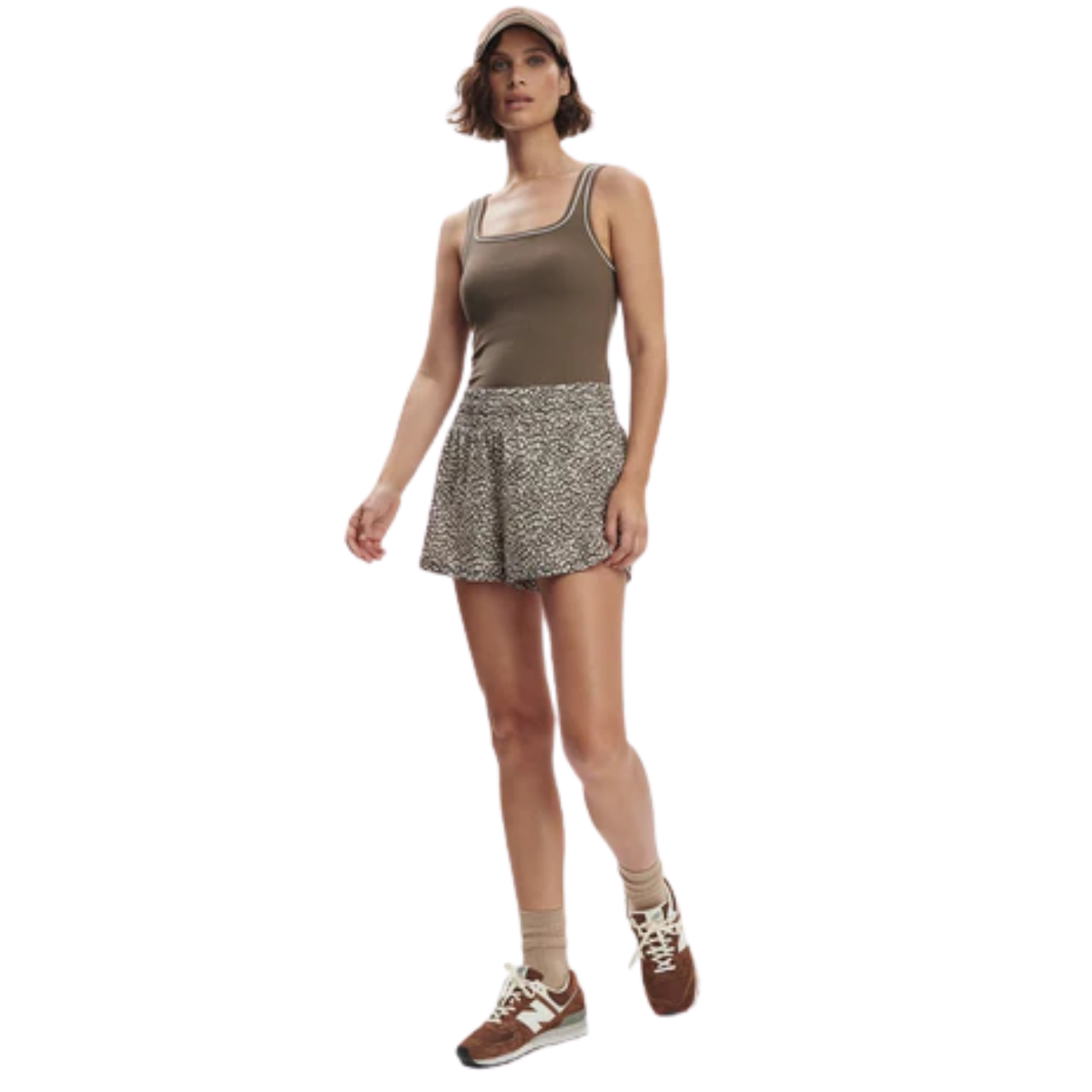 Kallin Running Short Mottled Feather