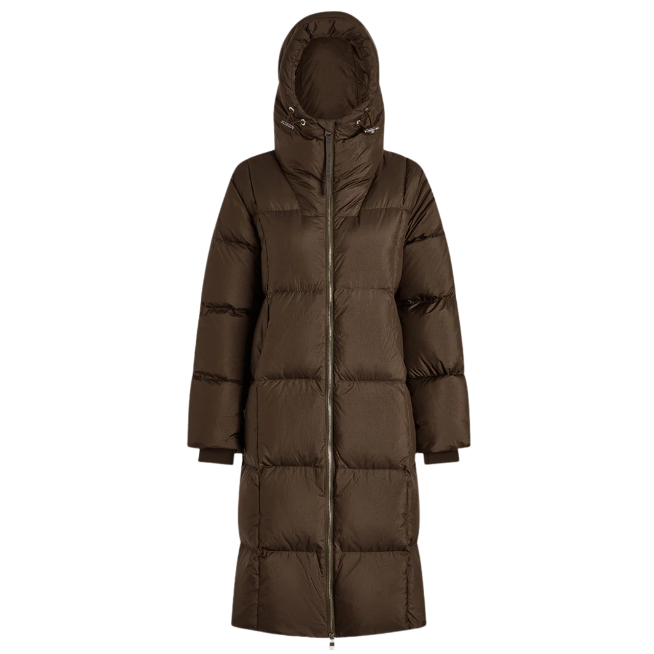 Katya Down Puffer Olive Metallic