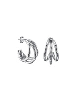 Nara Hoops Silver