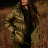 Madelina Down Jacket Racing Olive