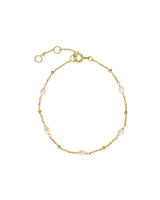 Seeded Pearl Bracelet Gold