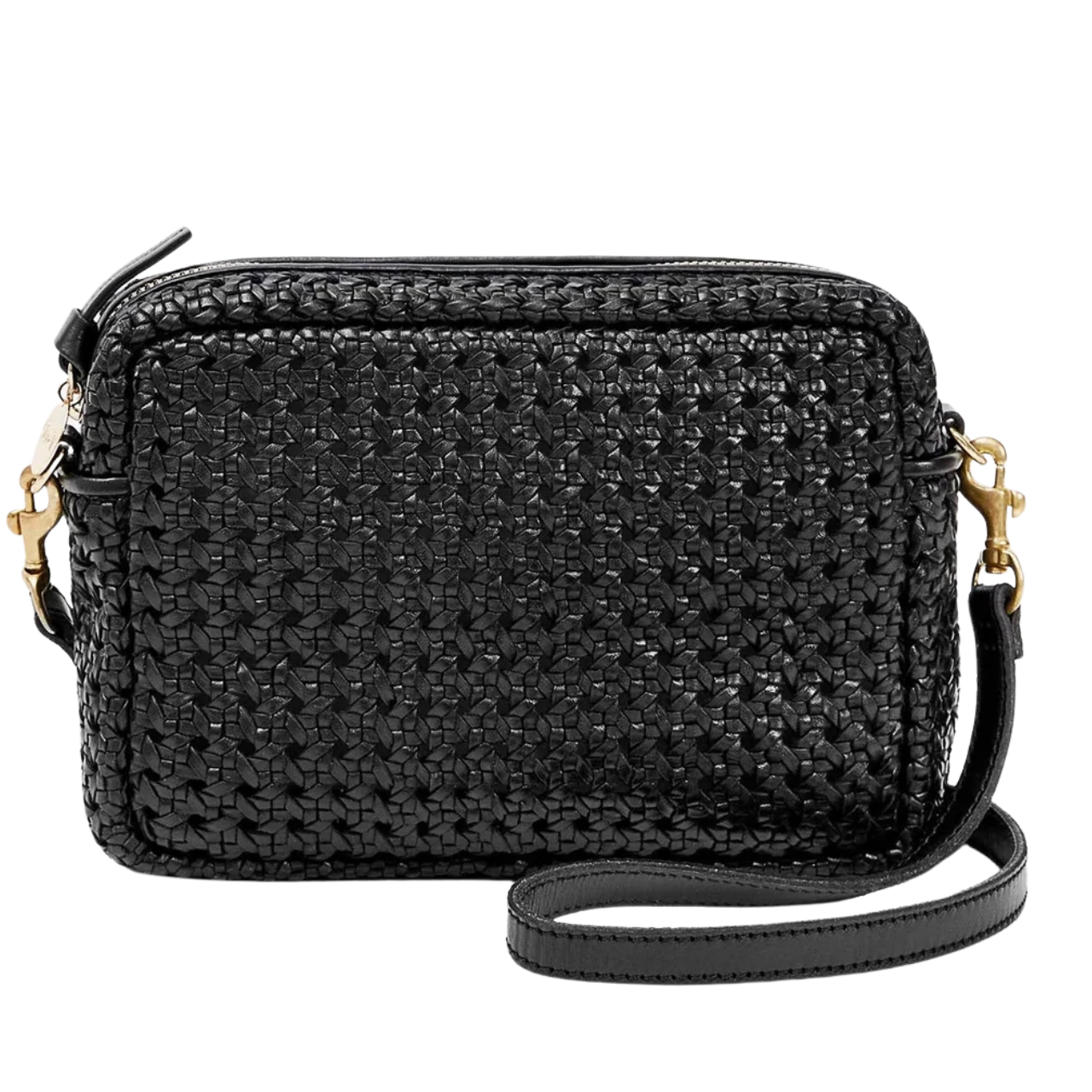 Midi Sac Black Rattan Bag