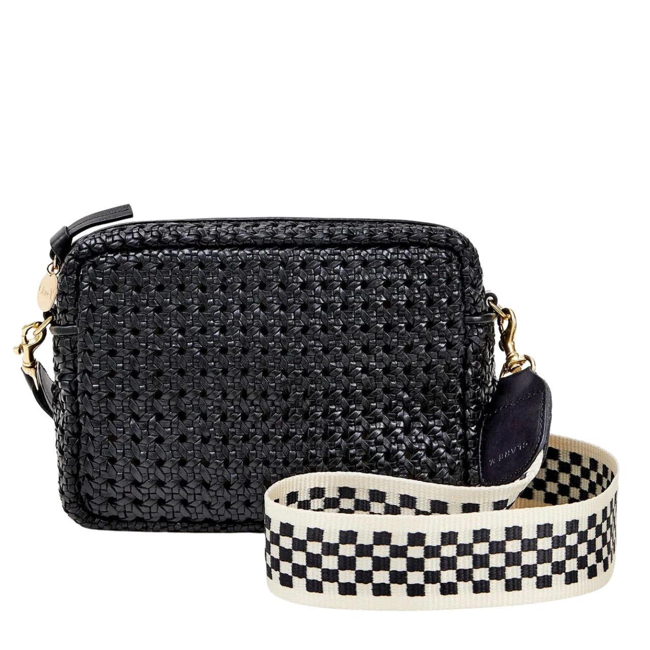 Midi Sac Black Rattan Bag