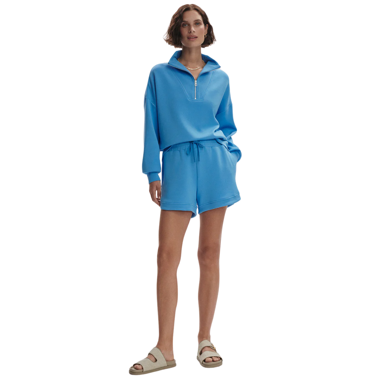 Ollie High Rise Short Blue