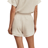 Ollie High Rise Short Ivory Marl