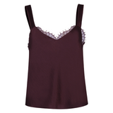 Placed Lace Cami Fig