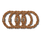 Skinny Scrunchies- Set of 4 Copper